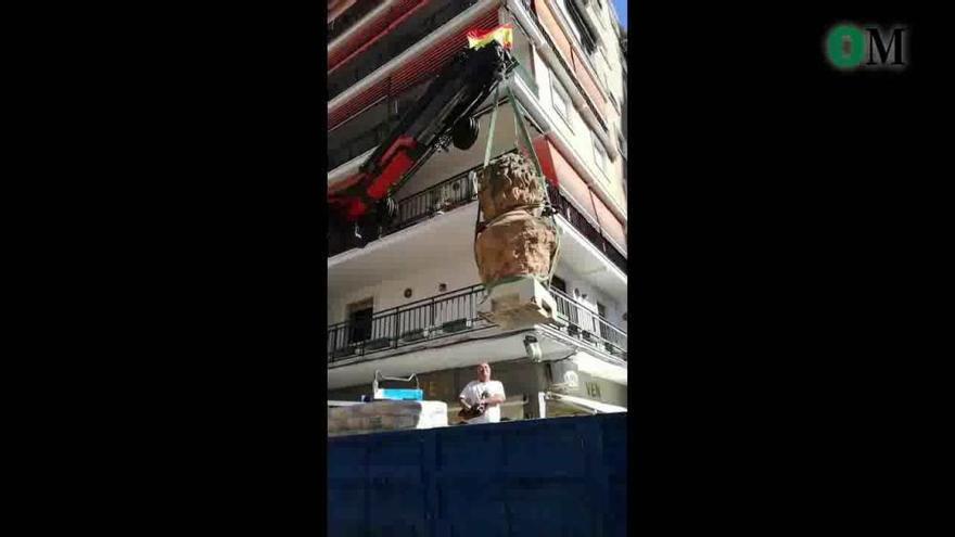 Traslado del busto de Mozart en La Paz