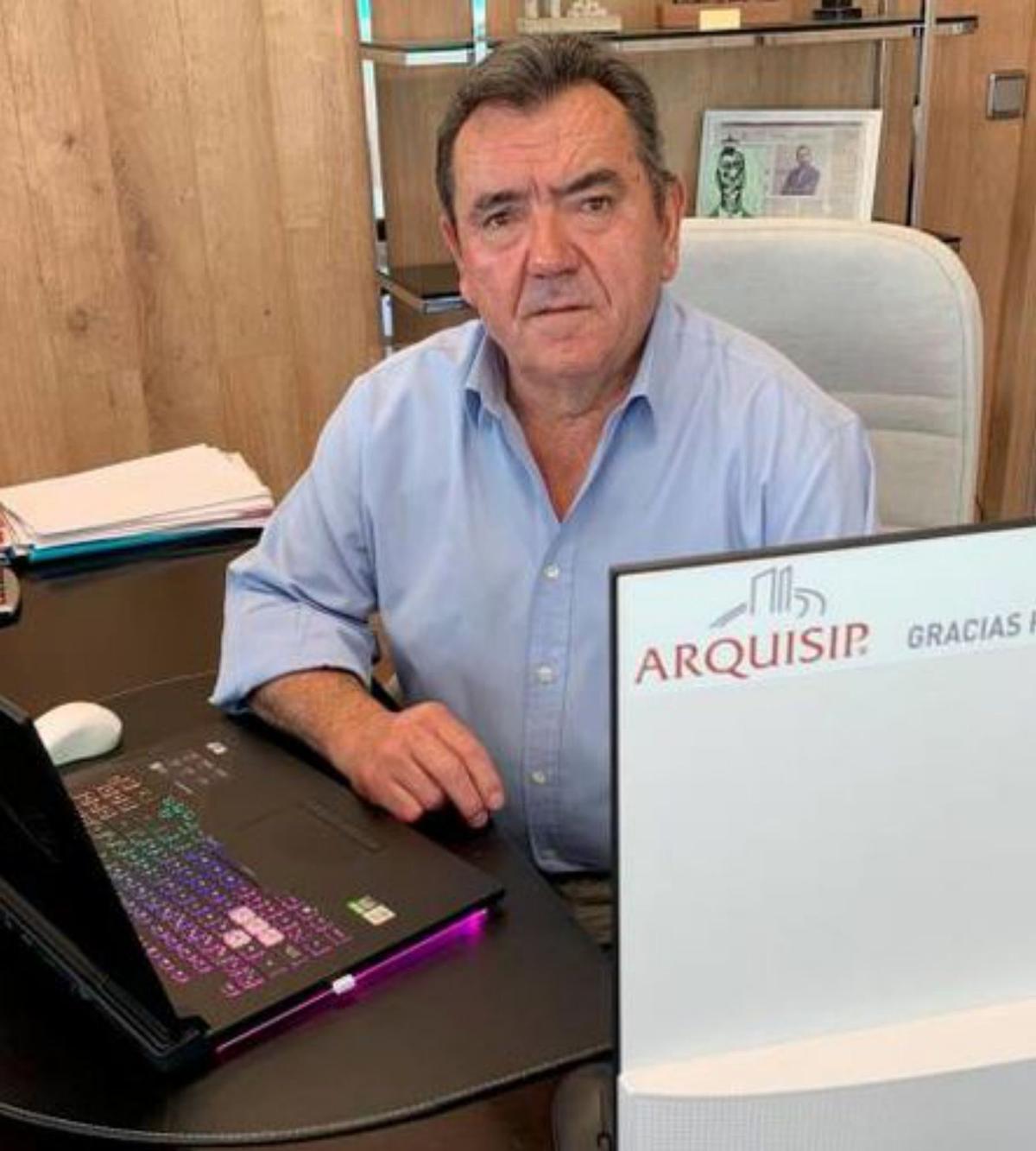 Manuel Saavedra, responsable de Arquisip, reclama más vivienda / |  V.F.
