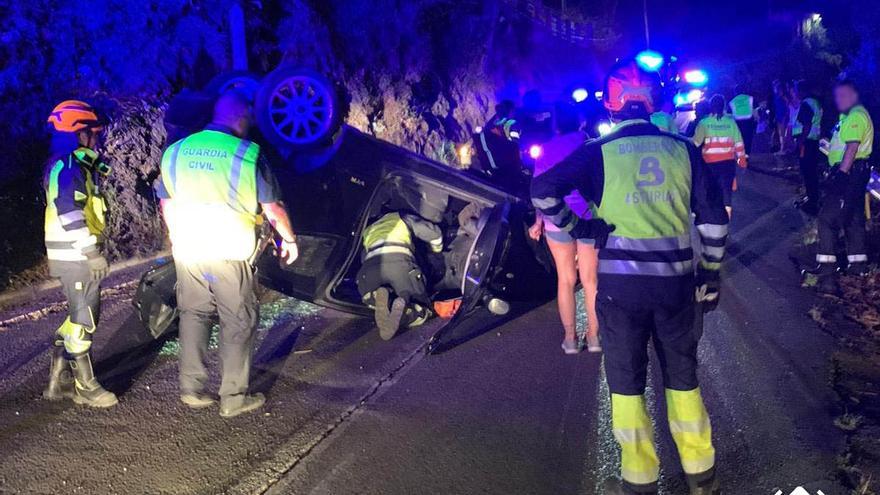 Herido Un Hombre De 33 Años Al Volcar Con Su Coche En El Antiguo ...