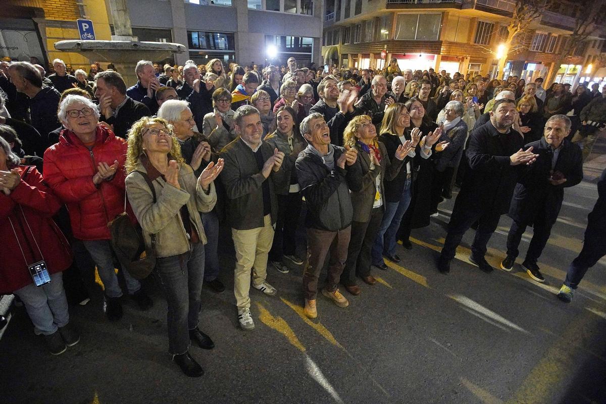 Les fotos de la rebuda d'Oriol Cardona a Banyoles