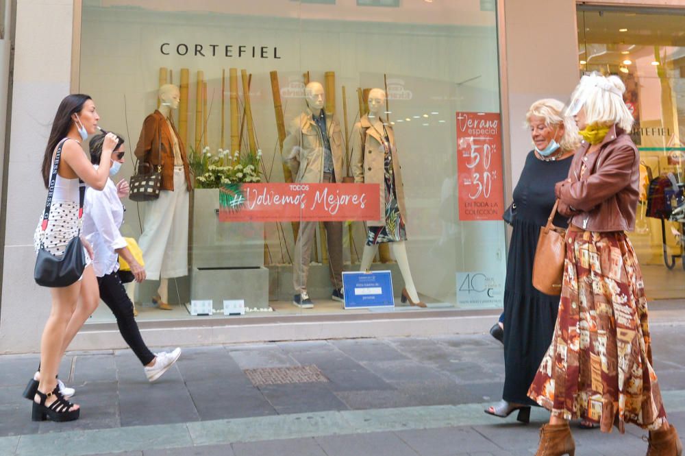 Los comercios operaron el último sábado de la fase 1 con bastante afluencia de visitantes