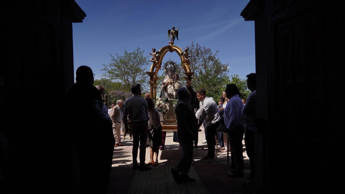 Villaescusa, epicentro del fervor de la comarca de La Guareña a la Virgen del Olmo