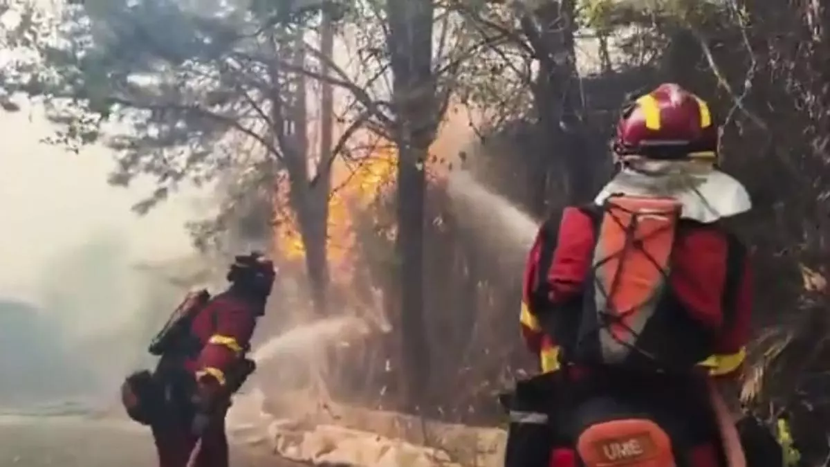 Declarada la emergencia nacional por los incendios descontrolados de Madrid, Burgohondo y El Tiemblo en Ávila