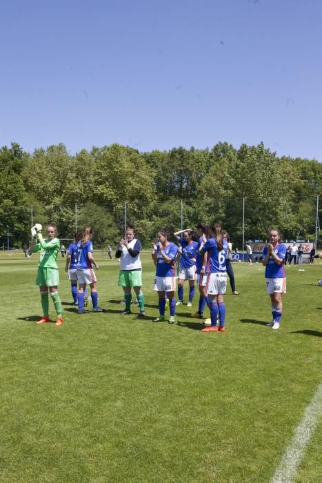 El partido del Oviedo femenino, en imágenes