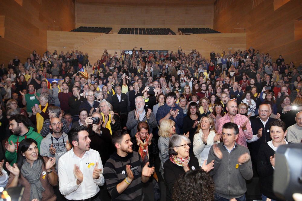 Acte central de la campanya electoral d'ERC a Girona