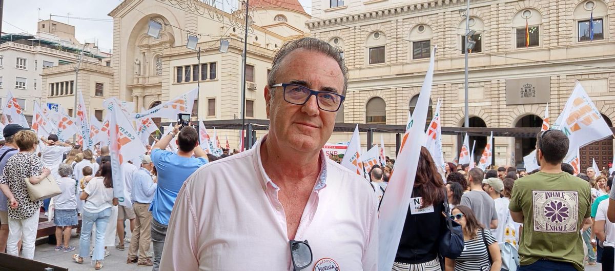 Víctor Pedrera, secretario general del Sindicato Médico CESM