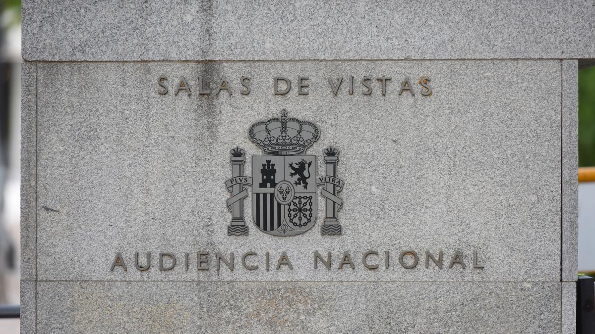 Fachada de la Audiencia Nacional.