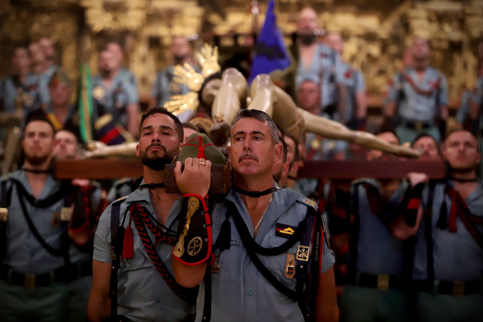 La lluvia deja sin Vía Crucis con la Legión a la Caridad