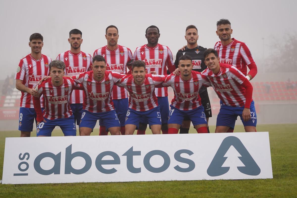 Once del Don Benito ante el Moralo.