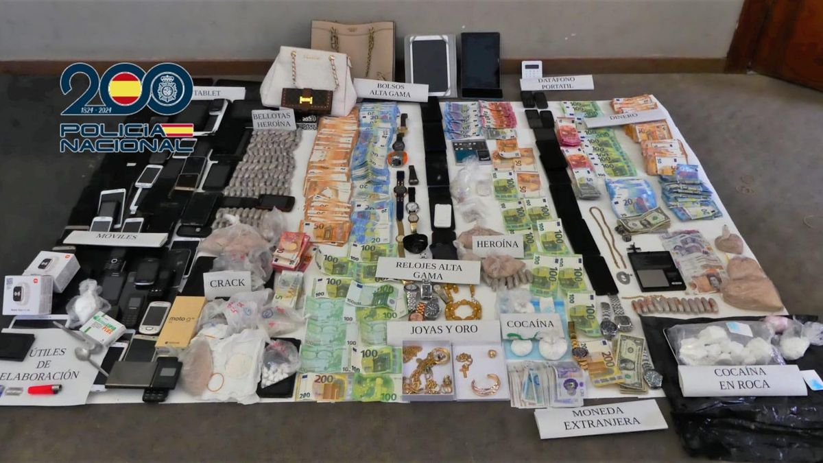 Desarticulada una organización criminal dedicada al tráfico de heroína en Tenerife