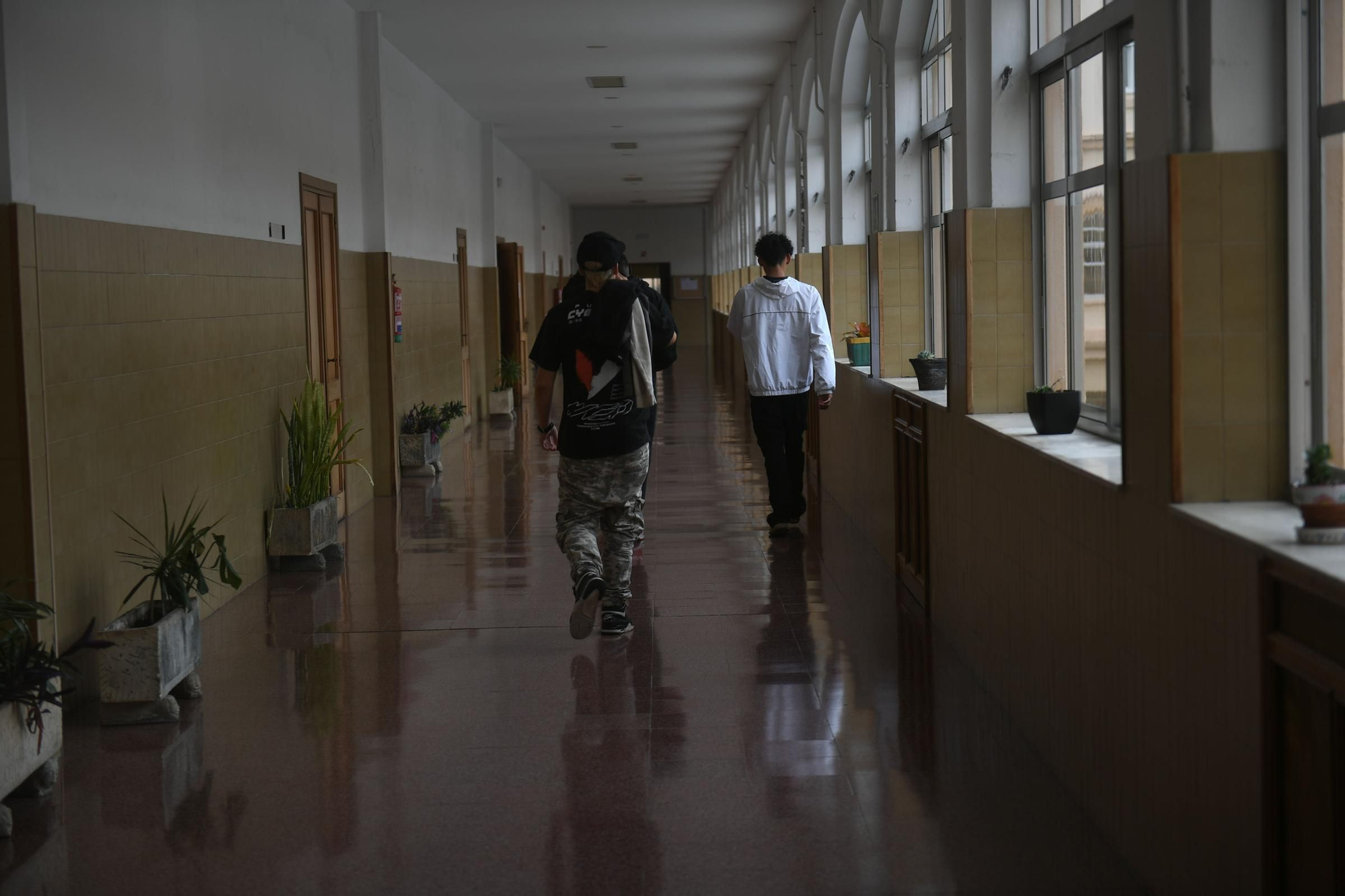 Primer día del curso 2024-25 en el IES Rosalía Mera de A Coruña