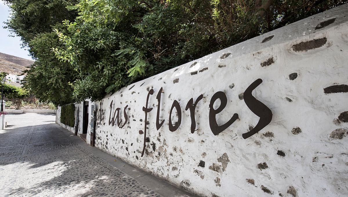 Huerto de las Flores, en Agaete.