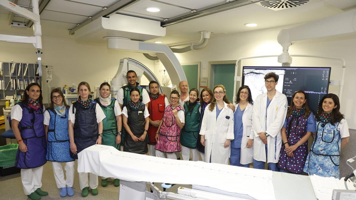 El HUCA se consolida como referente nacional en radioembolización hepática, una alternativa eficaz para los pacientes con cáncer de hígado