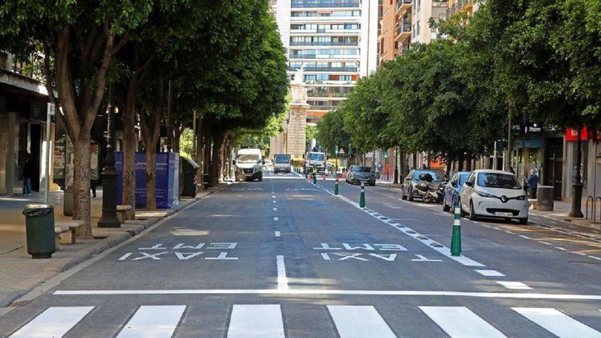 La calle Colón de València.