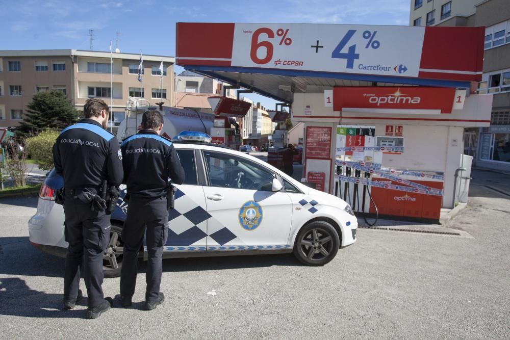 Inspección en la gasolinera de Santa Cruz