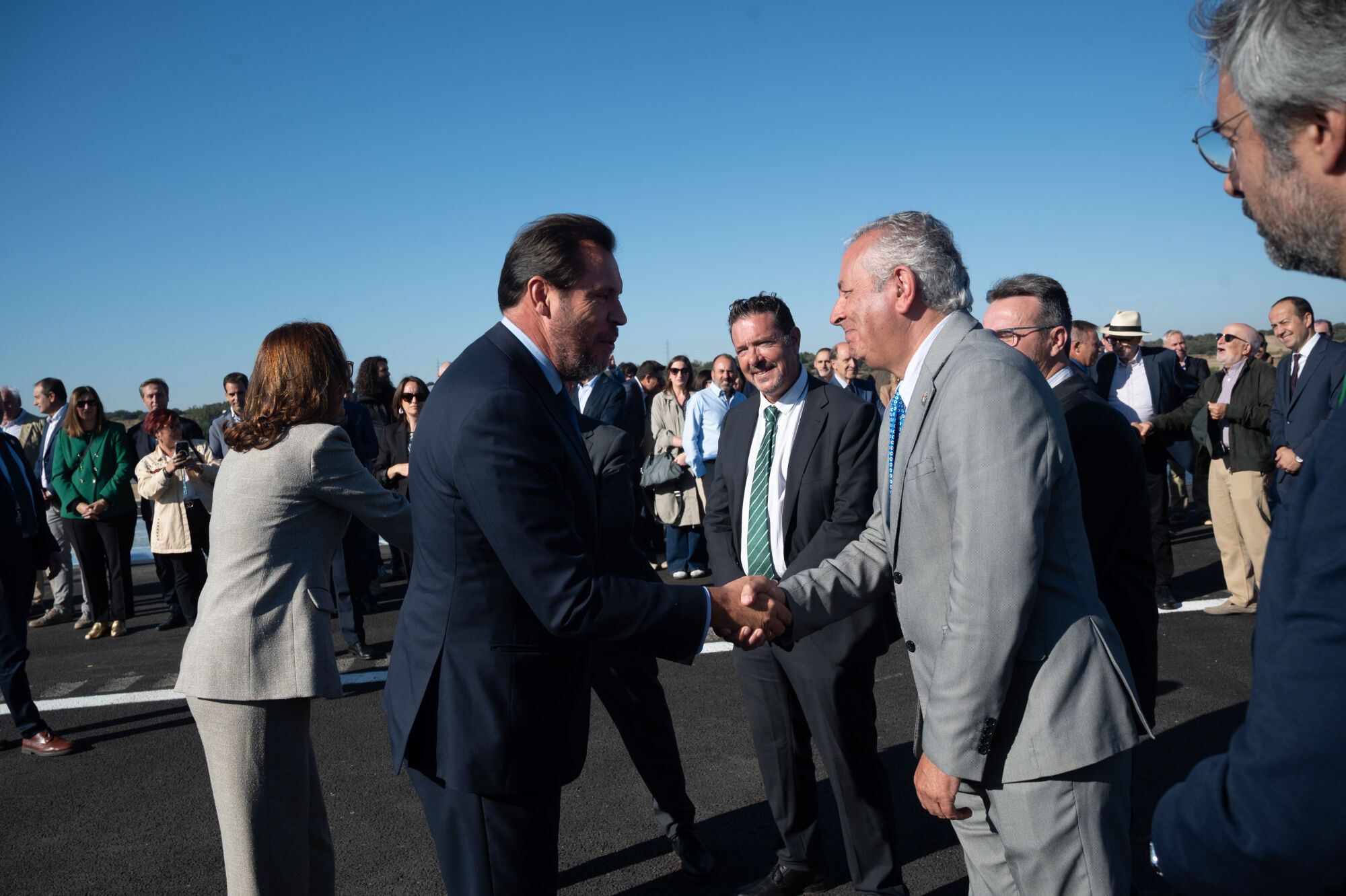 Inauguración del tramo de la A-22 entre Huesca y Siétamo