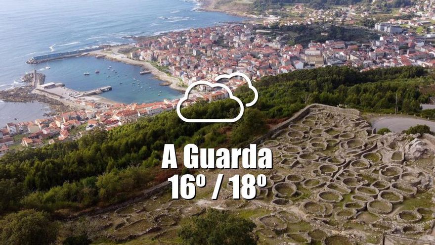 El tiempo en A Guarda: previsión meteorológica para hoy, jueves 19 de junio