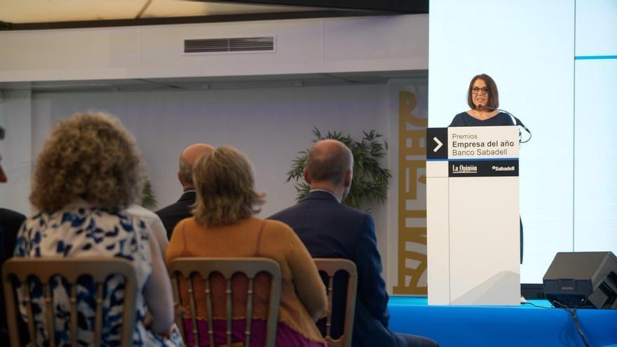Ángeles Rivero, directora general de Prensa Ibérica, elogia "las historias con nombres y apellidos" en una gala que visibiliza el potencial de Castilla y León