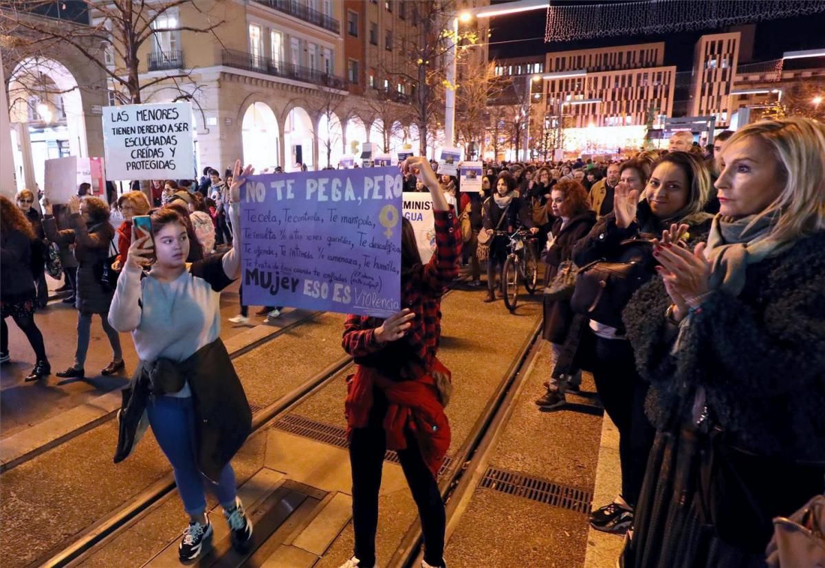 Marcha contra la violencia de género