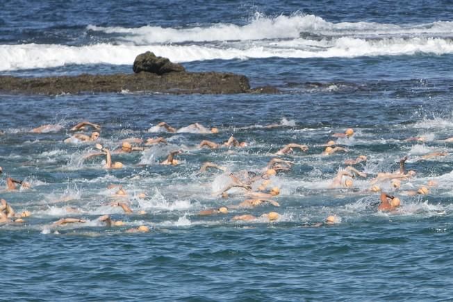 TRAVESÍA A NADO PLAYA DE LAS CANTERAS 2016