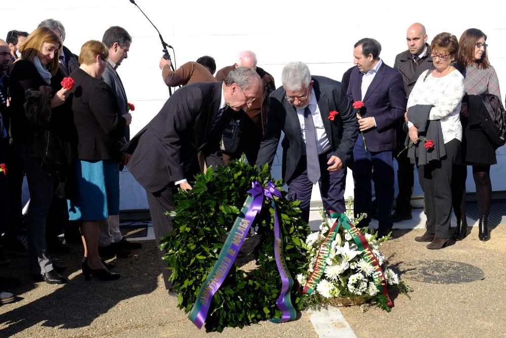 Primer homenaje oficial a las víctimas del franquismo en Málaga