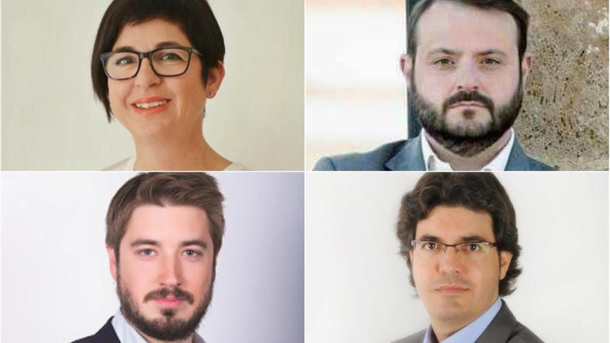 Los candidatos en Buñol en las elecciones municipales 2019.