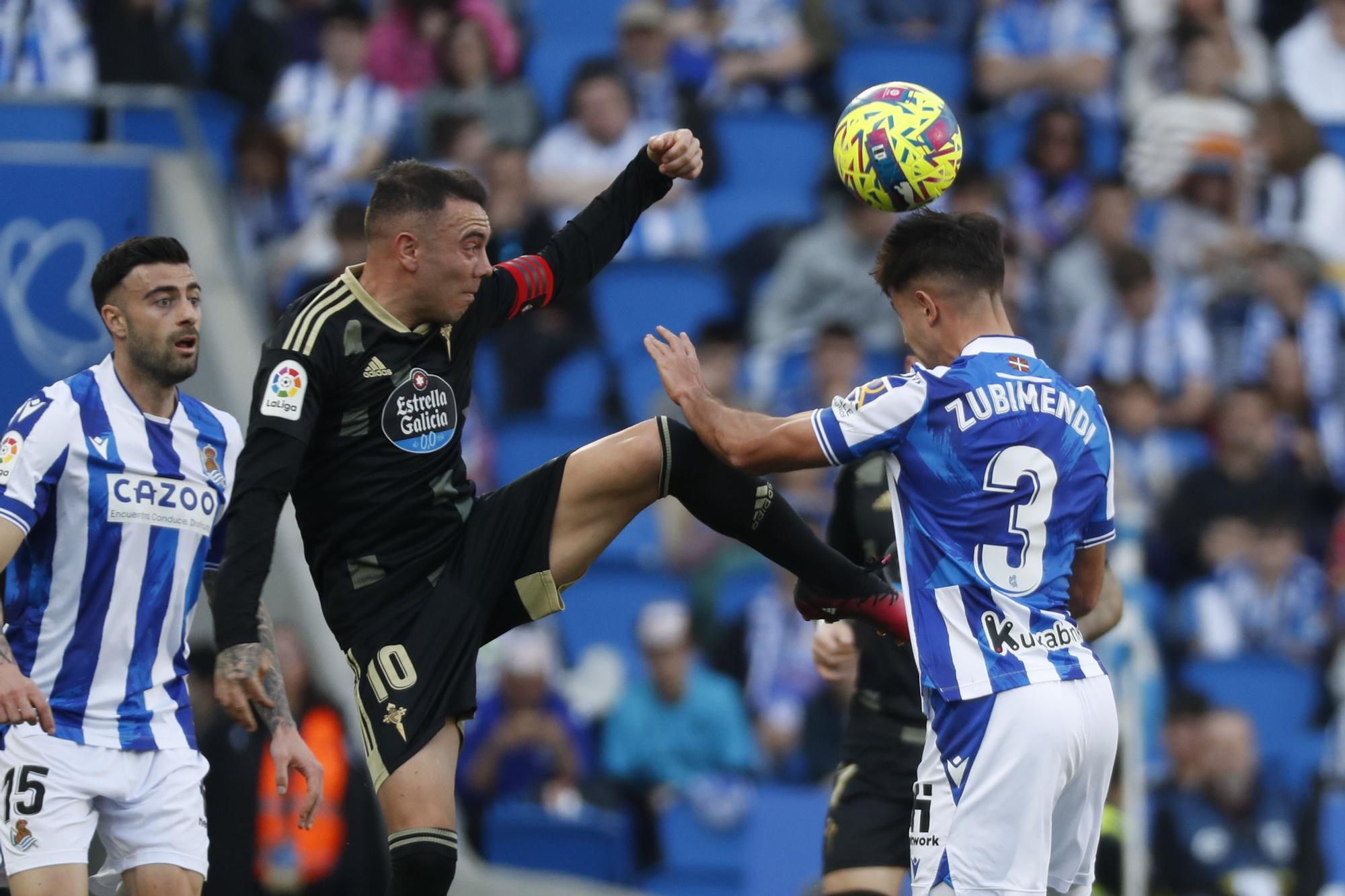 Todas las imágenes del partido entre la Real Sociedad y el Celta