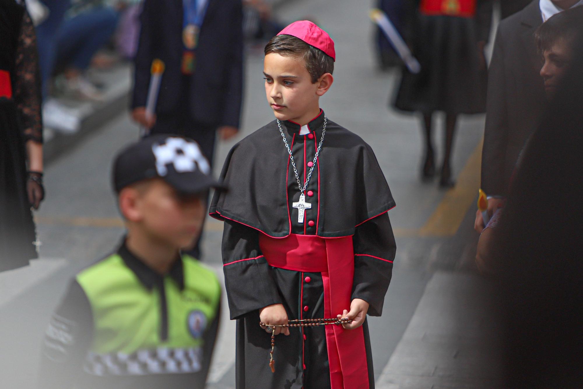 Procesión infantil del Santo entierro y Resurrección Colegio Oratorio Festivo de Orihuela