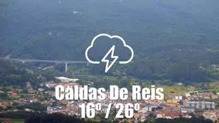 El tiempo en Caldas de Reis: previsión meteorológica para hoy, martes 14 de julio
