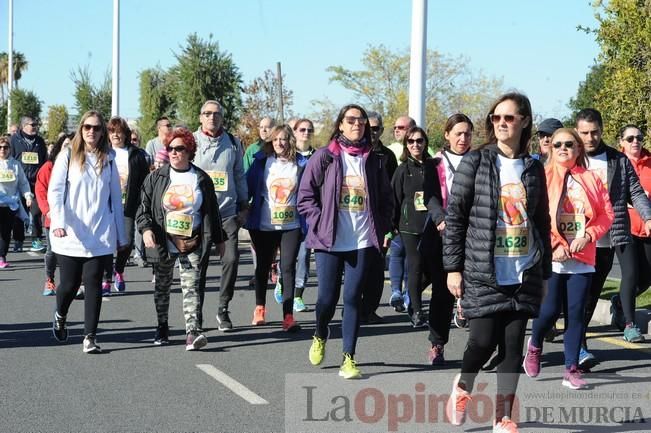 Carrera popular AFACMUR y La7TV en La Alberca: senderistas