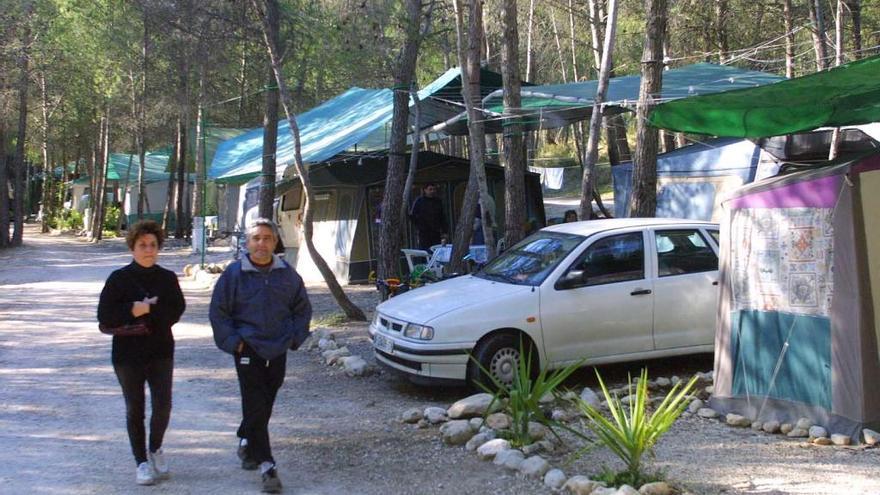 La Región lidera la mayor estancia en campings