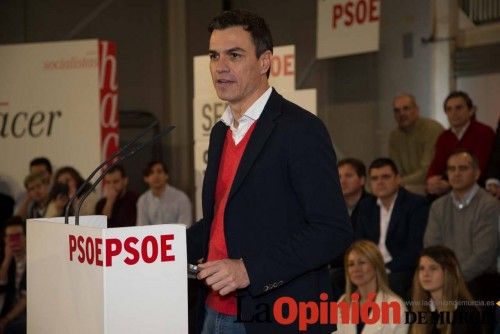 Pedro Sánchez y Rafael Gónzalez presentan a los candidatos del PSOE para las elecciones municipales