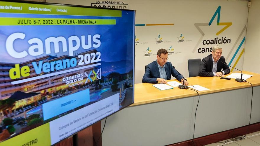 La Palma acogerá los Cursos de Verano de la Fundación Canaria siglo XXI