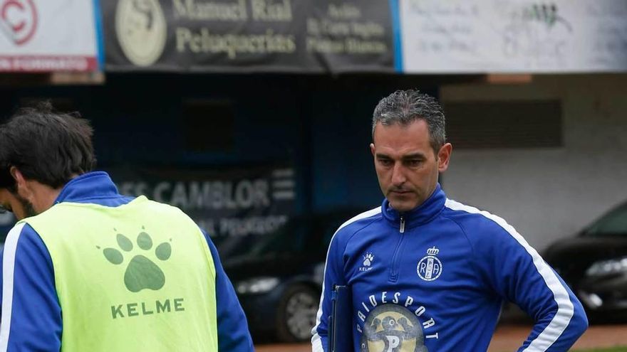 Pablo Lago, en un entrenamiento en el Suárez Puerta.