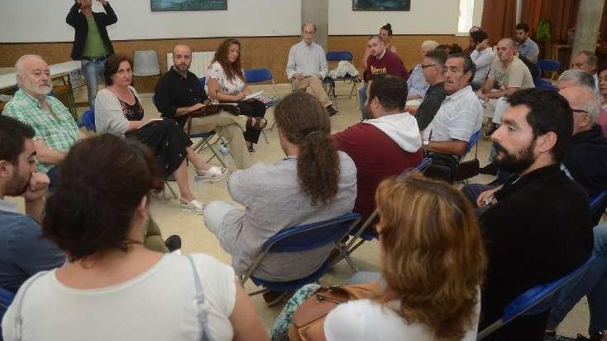 Presentación de Somos a Marea de Sanxenxo. // Rafa Vázquez