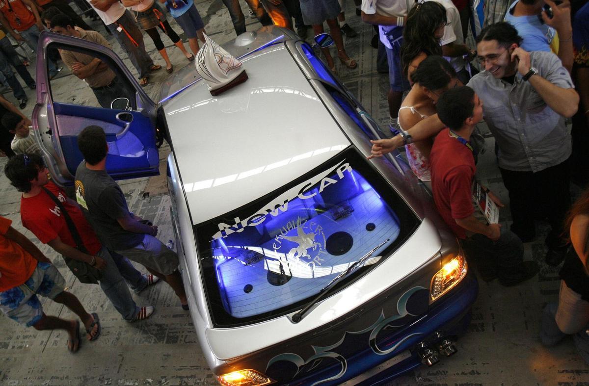 Una de las primeras ediciones de Galiexpo Motorshow en el Ifevi.