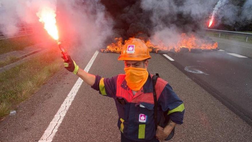 Protestas de los trabajadores de Alcoa