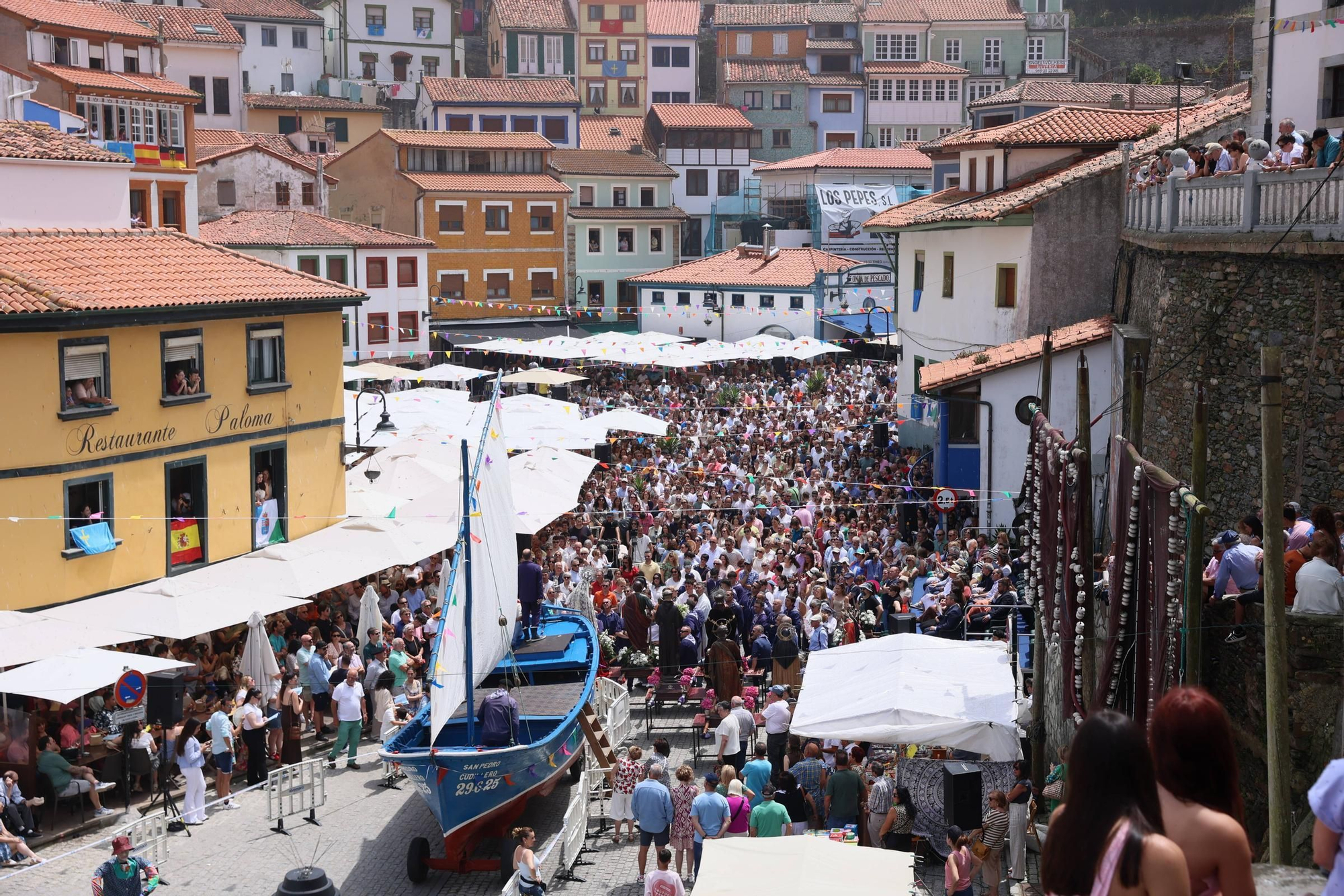 EN IMÁGENES: así fue el día de L'Amuravela en Cudillero