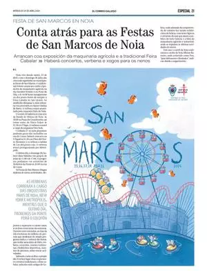 ESPECIAL PDF DAS FESTAS DO SAN MARCOS EN NOIA 2024