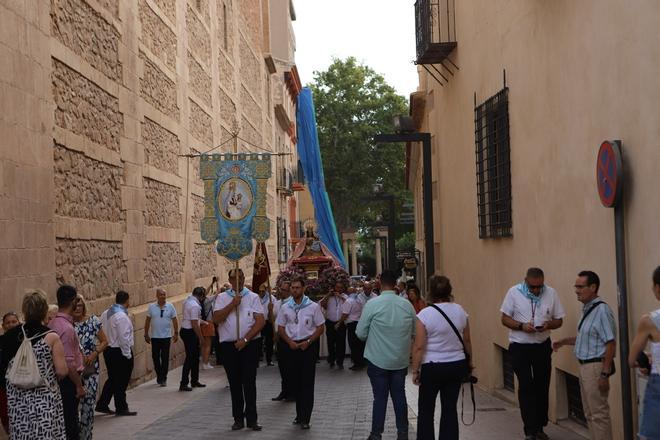 El regreso de la Virgen de las Huertas a Lorca por Feria, en imágenes