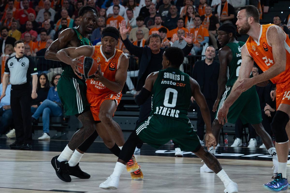 El Valencia Basket vuelve a medirse al Panathinaikos en el Roig Arena