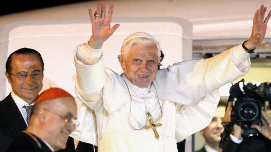 El papa Benedicto XVI visitó Santiago de Compostela y Barcelona el pasado mes de noviembre.