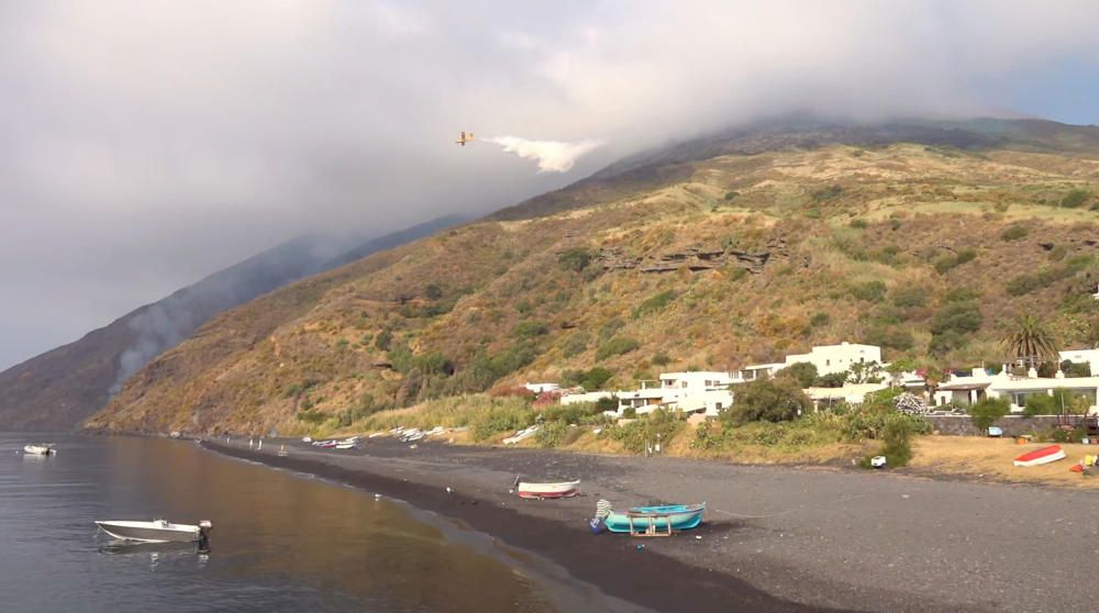 Erupció del volcà Stromboli