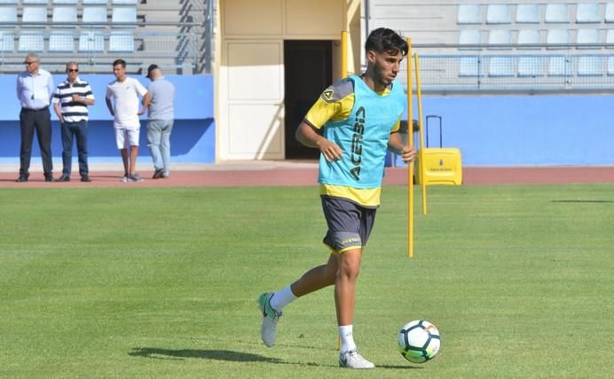 Primer entrenamiento de la UD Las Palmas