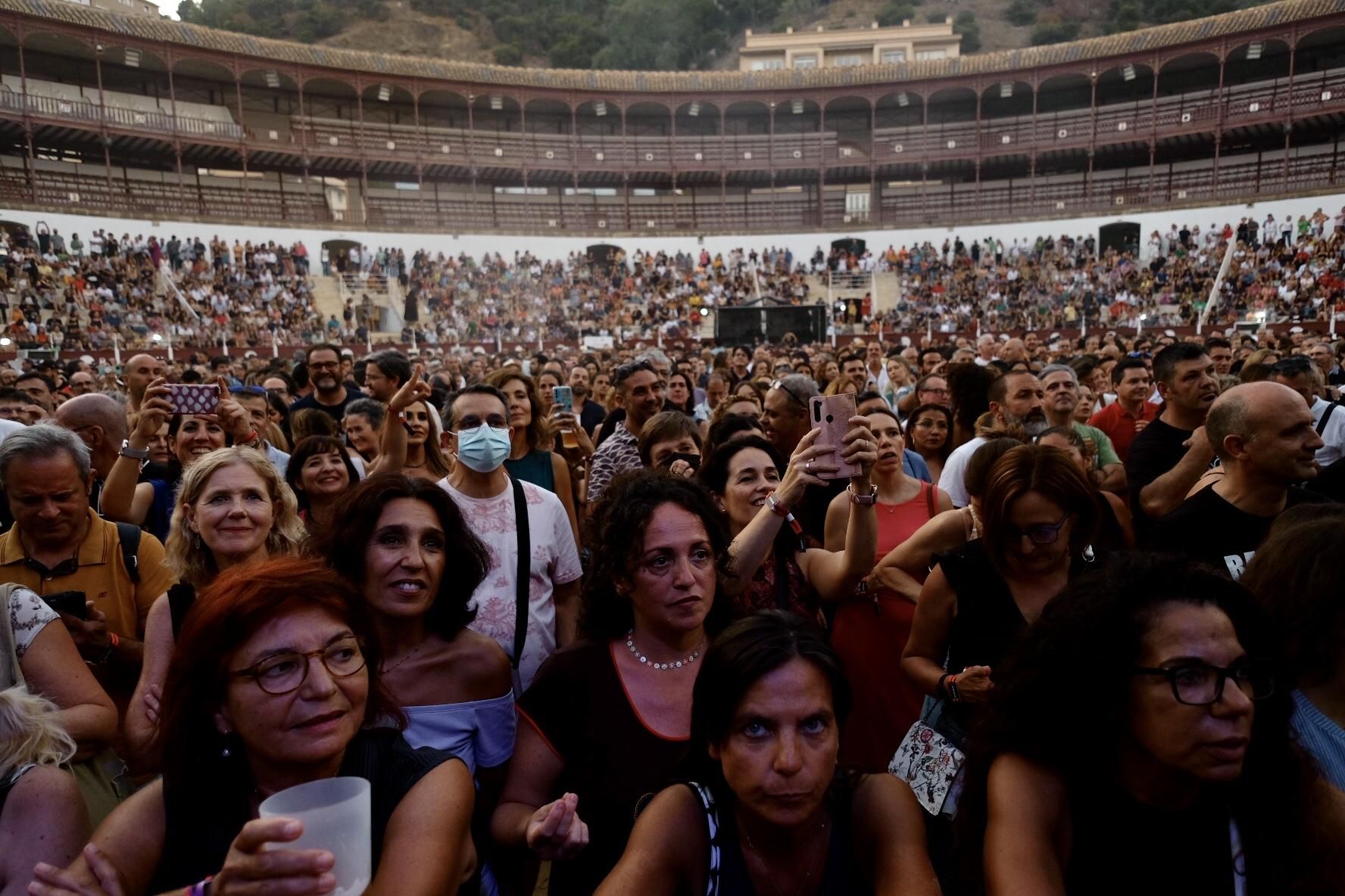 Mikel Erentxun, en concierto en el Brisa Festival.