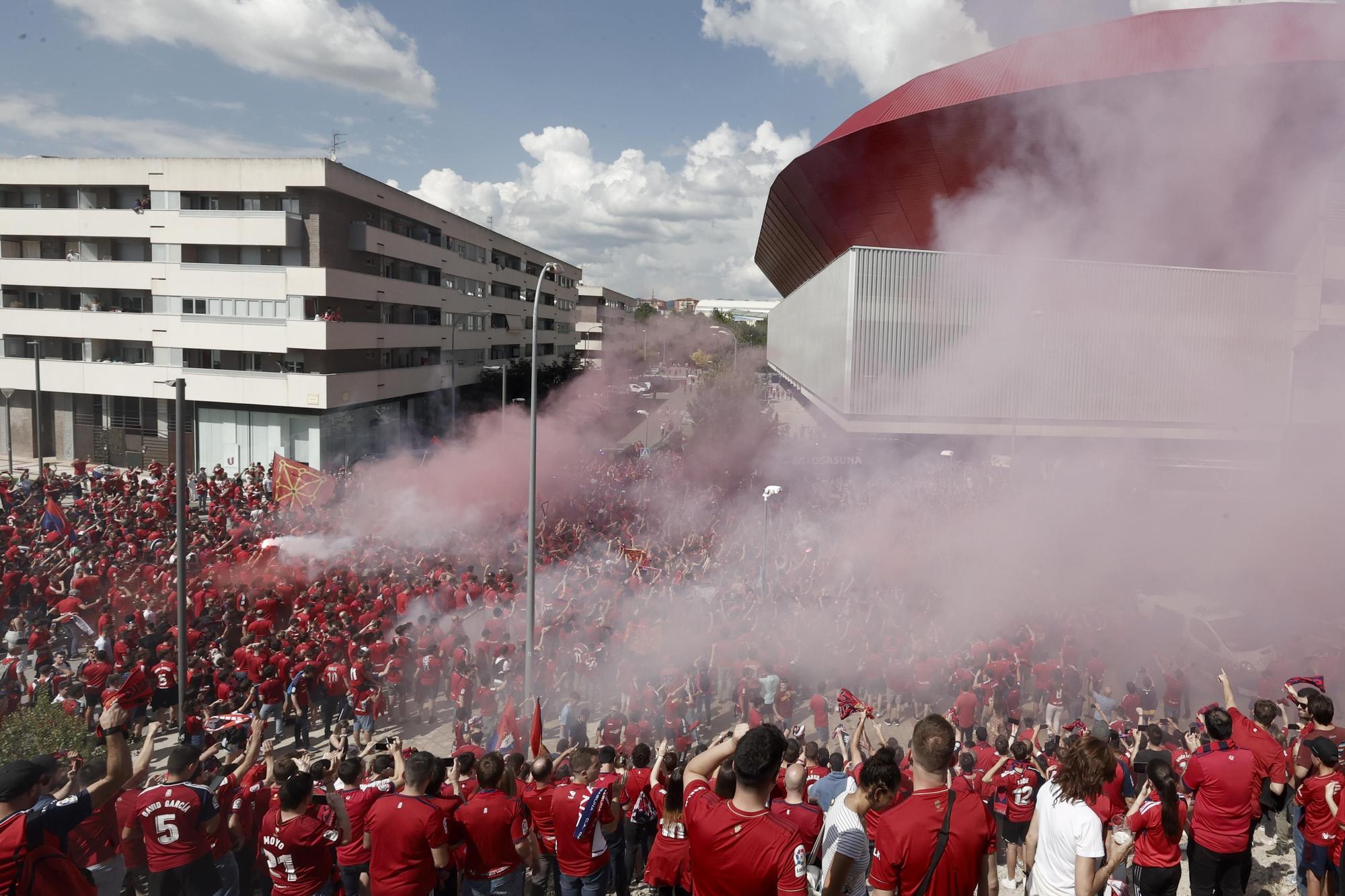 Les imatges de l'Osasuna - Girona