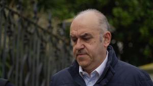 El lotero de San Agustín a su llegada al juicio