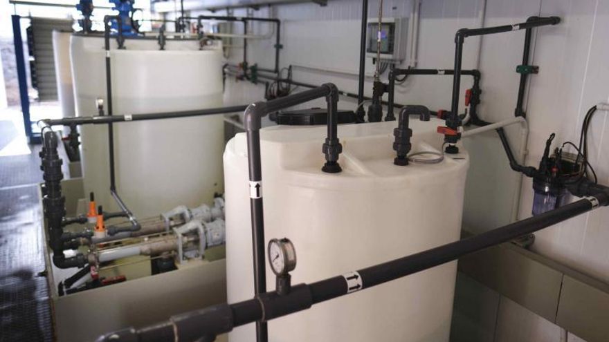 Aqualia uses a system in Fonsalía that reduces the energy cost for desalination