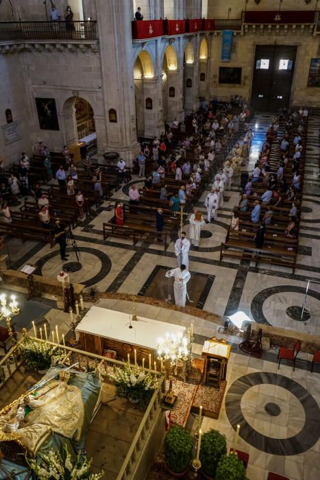 Misa en Elche en honor a la Mare de Déu