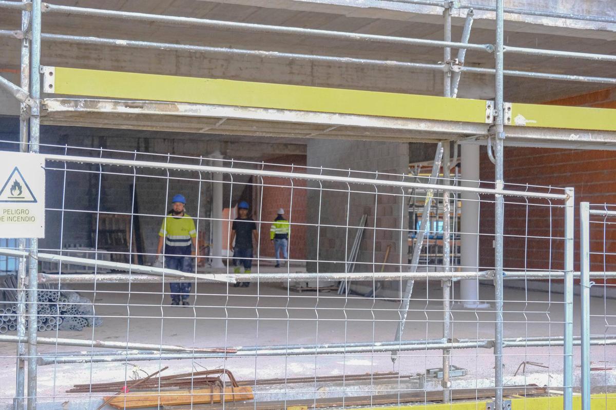Las obras del nuevo CEIP de O Milladoiro